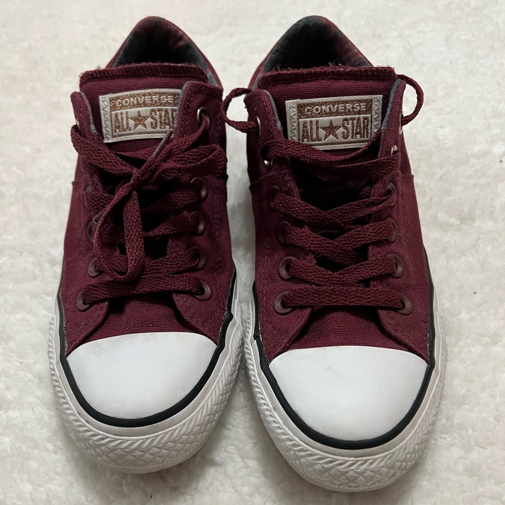 Converse all star sneakers.